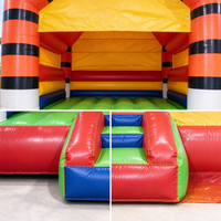 Vente directe d'usine, château gonflable classique de qualité commerciale en PVC pour location de fête et location commerciale