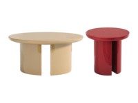Vente en gros usine : Lot de 2 tables basses pour salon, style nordique minimaliste, idéal appartements, livraison rapide, mobilier de maison