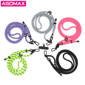 Custom Outdoor Travel Anti Theft Long Universal Adjustable Detachable <b>Polyester</b> Crossbody Nylon Mobile Phone <b>Lanyard</b> - Product Image 5