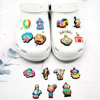 Nouvelles figurines magiques HY, accessoires de chaussures en PVC pour sabots, fleurs décoratives, boucles de chaussures, accessoires de chaussures DIY amovibles, décorations pour sabots