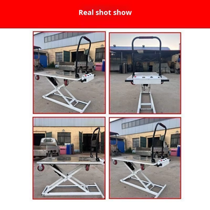 Chariot à plat pliant portable monté sur véhicule avec plate-forme hydraulique de levage électrique - Product Image 4