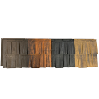Natürliche Zedernholz-Dachschindeln Synthetische Polymer-Verbundstoff-Dachmaterialien Einfache Installation Holzschindel-Stil Antike Zedernholz-Dachziegel