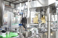 Machines à fabriquer des boissons gazeuses douces, machine de remplissage de canettes de boissons gazeuses pour bouteilles en aluminium