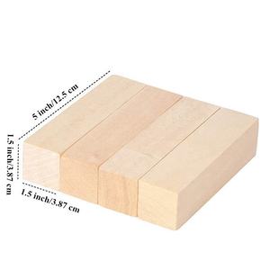 अधूरा Basswood प्रीमियम लकड़ी पर नक्काशी ब्लॉक शौक सेट - Product Image 5