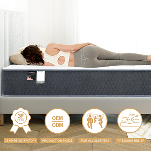 Colchón Popular de Diseño Popular, Colchón de Látex, Colchón Híbrido de Muelles Ensacados al por Mayor, Colchón Enrollable, Tamaño Completo, Queen, King - Product Image 4