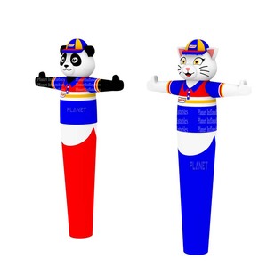 Danseur gonflable de décoration, jambe unique, <span class=keywords><strong>SkyTube</strong></span>, danseur aérien pour la publicité - Product Image 1