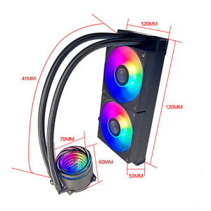 ARGB Sync 240mm CPU Water Cooling Cooler High Effect LW-240 <b>Fan</b> for Processor Cooler Water Cooler <b>Computer</b> - Product Image 2