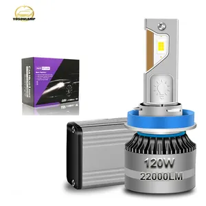  Yosovlamp رخيصة الثمن في canbus السوبر مشرق f5 مصباح أمامي ذو قوة عالية 100w 110w 120w 20000lm f8s البسيطة مروحة f3c f6 f7 f8 f9 H4 H13 H15