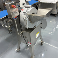 Automatische keuken multifunctionele groente snijmachine voor paprika, aardappel, groene mango, kurkuma, chili, bloemwortel en wortels.