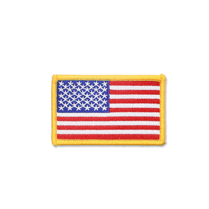 Wholesale Custom Custom High Quality Hook and Loop Country Flags Patches Embroidered Patch Emblem for Clothing - Product Image 2