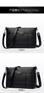 Nuevo Bolso Mensajero de Lujo para Mujer, Bolsos de Hombro de Cuero de Diseño Personalizado para Mujer - Product Image 3