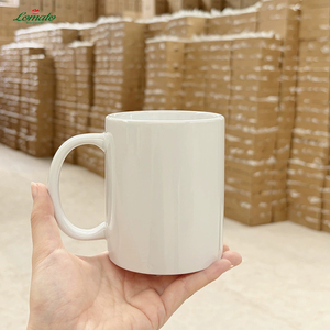 Sublimation Blanks Beer Coffee 11oz Wholesale Porcelain <b>Ceramic</b> <b>Mugs</b> Logo Custom Eco-Friendly Food Safe - Product Image 1