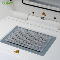 Analyseur PCR SUNHOT TC1000-S+ Thermocycleur à gradient pour ADN avec écran tactile LCD 7 pouces, dispositif thermostatique de laboratoire 96x0,2 mL
