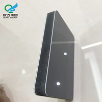 Panneau en mousse co-extrudée en PVC haute brillance, feuille de plastique imperméable pour décoration intérieure