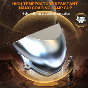 AKE CD302 Faros Delanteros con Lente de Proyector Bi-LED de 3.0 Pulgadas, 100w 10000LM, Lente Dual, Luz Directa, para Automóvil Universal - Product Image 3