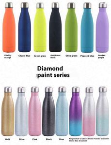 ขวดน้ำสุญญากาศฉนวนกันความร้อนทำจากสเตนเลสสตีลดีไซน์ทันสมัย - Product Image 2