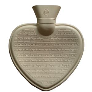 Sac à eau chaude en caoutchouc, 1 pièce, usine directe, standard britannique, en peluche d'aigle brodée, joli couverture de bouteille d'eau chaude en forme de cœur - Product Image 1