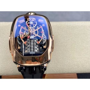 Montre mécanique de luxe de haute qualité, boîtier tonneau en acier inoxydable, verre saphir, bracelet en caoutchouc de 24 mm, résistance à l'eau 3 ATM, réserve de marche - Product Image 2