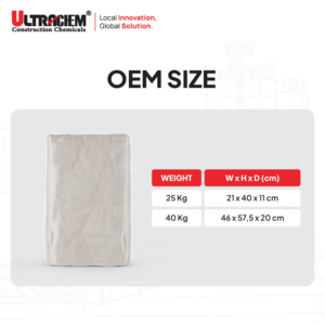 Adhésif Ultratile 405. Parfait pour les grandes dalles, ce mortier polymère à haute performance assure une installation de carrelage durable. - Product Image 3