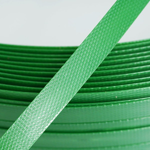 สายรัดพลาสติกสำหรับสัตว์เลี้ยง Ronghui สำหรับบรรจุภัณฑ์ด้วยมือ สายรัดพาเลทสำหรับงานโลจิสติกส์ ปรับแต่งได้ สีเขียว ขนาดกว้าง 12 มม. - Product Image 1