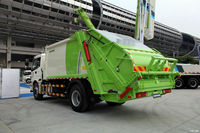 Camion compacteur de déchets diesel Foton 4x2 pour le transport de déchets compressés et la logistique de nettoyage urbain