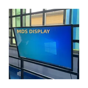Mds 55 אינץ מסך מגע פנים מערכת אנדרואיד מקורה פרסום lcd צג תפריט המוצר קל לתפעול
