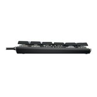 Clavier mécanique OEM ODM à profil bas, design fin, rétroéclairage blanc, touches PBT, nouveaux switches à profil bas, noir, taille standard