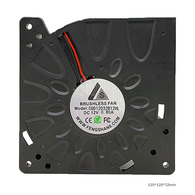 120x120x32mm High Quality Dc Blower Fan 12032 4-Pin PWM FG 12V 24V 48V Ball Bearing Fan 120mm Dc Brushless Blower Fan