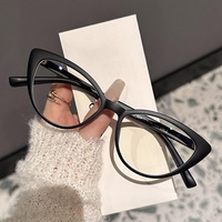 85010 Lunettes de mode classiques œil-de-chat anti-lumière bleue TR90, lunettes de luxe universelles pour femmes, Gafas Que Bloquean La Luz Azul