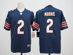 قمصان شيكاغو الرجالية 2025 رقم 54 براين أورلاكر ورقم 34 وولتر بايتون ورقم 18 كاليب ويليامز، قمصان كرة القدم الأمريكية المحدودة الإصدار VP المخيطة - Product Image 2