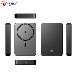 Custom Logo Portable Mobile Battery Pack Magnetic Wireless Powerbank 5000mah 10000mah for Phone - Product Image 2