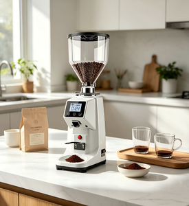 Moulin à café 220V à faible <span class=keywords><strong>bruit</strong></span>, directement de l'usine, avec meules internes faciles à nettoyer, idéal pour les petites boulangeries - Product Image 1