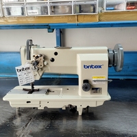 Machine à coudre industrielle à point noué à alimentation complète, simple ou double aiguille, robuste, modèle WD-20618