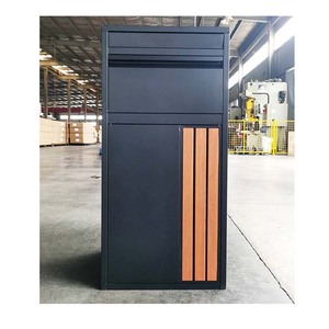 Boîte <span class=keywords><strong>aux</strong></span> <span class=keywords><strong>lettres</strong></span> intelligente extérieure en métal avec grand espace <span class=keywords><strong>pour</strong></span> la livraison de <span class=keywords><strong>colis</strong></span>, de <span class=keywords><strong>lettres</strong></span> et de journaux - Product Image 4