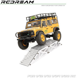RCDream 1/18 1/24 Modèle de voiture, décorations de scène d'escalade, support de réparation de pont latéral simple pour essieu croisé, obstacle routier, unisexe, à partir de 14 ans - Product Image 2