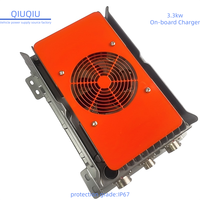 Chargeur embarqué OBC pour véhicules électriques, étanche IP67, 3,3 kW, 6,6 kW, pour batteries au lithium
