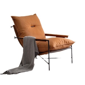 Sillón reclinable individual de estilo nórdico para salas de estar compactas Sofá <span class=keywords><strong>Amazon</strong></span> con comodidad hacia abajo - Product Image 3
