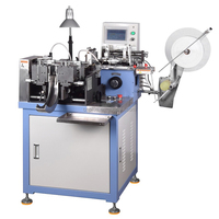Máquina de Corte y Plegado de Etiquetas Tejidas YT-6800 en Oferta, Control por PLC y Motor, Máquina de Corte Textil Automática, Modelo PL-068, 220V