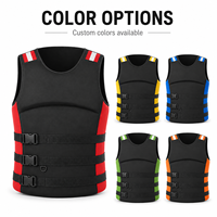 Gilet de sauvetage commercial 150N pour rafting en eaux vives, en Oxford 600D avec mousse NBR, boucles réglables pour kayak et sauvetage aquatique