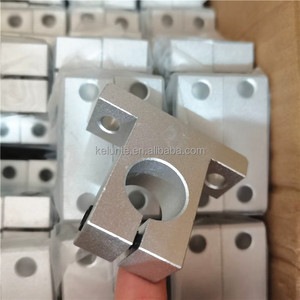 Rodamiento <span class=keywords><strong>de</strong></span> soporte <span class=keywords><strong>de</strong></span> eje lineal <span class=keywords><strong>de</strong></span> <span class=keywords><strong>aluminio</strong></span> SH20A, pieza <span class=keywords><strong>de</strong></span> repuesto <span class=keywords><strong>para</strong></span> máquina CNC, rodamiento SK20 - Product Image 3
