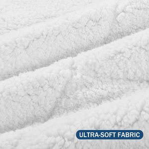 Mới Tùy Chỉnh Giá Rẻ Giá Nhung <span class=keywords><strong>Micro</strong></span> Sang Trọng Chồn Sherpa Lông Cừu Dày Polyester Bộ Đồ Giường Tấm Chăn Bìa Đặt Chăn Bộ Đồ Giường Bộ - Product Image 4