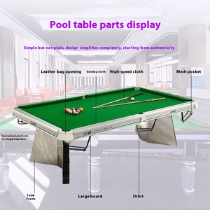 Cao Cấp Trung Quốc Phong Cách Rắn Gỗ Bàn Hồ Bơi Với Slate Giường Không Thấm Nước Khăn Trải Bàn Nhà Sử Dụng Hồ Bơi Bàn Bida - Product Image 5