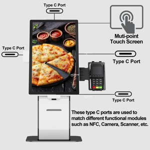 Kiosco Interactivo de Autoservicio de 15.6 Pulgadas con Animación Gráfica para Pedidos y Pagos en Restaurantes, Tiendas Minoristas y Centros Comerciales - Product Image 4