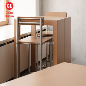 Muebles de Madera para Exhibición de Panadería Estilo Macaron, Accesorios Personalizados para Tiendas de Café, Diseño a Medida - Product Image 6