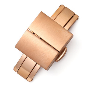 Custom 18mm 20mm 22mm 24mm Stainless Steel Watch Buckle <strong>Deployment</strong> <strong>Clasp</strong> Watch Strap Folding Butterfly for Smartwatches - Product Image 5