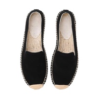 Espadrilles et Mules Décontractées Mixtes Homme Femme Couleurs Assorties Respirantes Sandales Plates Toile Fermées à Enfiler Automne Été Printemps