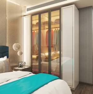 Aparador Moderno de Madera Maciza Hecho a Mano, Armario Plegable, Estantes de Almacenamiento, Juego de Organizadores, Muebles para el Hogar Ecológicos - Product Image 3