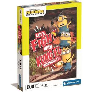CLEMENTONI ILLUMINATION - PUZZLE 1000 PIÈCES MINIONS 2 - Product Image 1