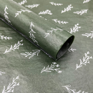 High Quality <strong>Green</strong> <strong>Tissue</strong> <strong>Paper</strong> Gift Wrapping <strong>Paper</strong> Luxury Customizable Printed <strong>Tissue</strong> Wrapping <strong>Paper</strong> for Trending Products - Product Image 6