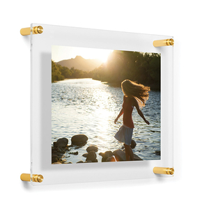 Treo Tường <span class=keywords><strong>Perspex</strong></span> Khung Ảnh Acrylic Tường Museme Khung Để Hiển Thị Hình Ảnh - Product Image 4